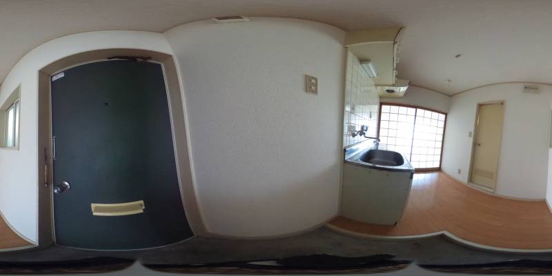 パノラマ画像玄関