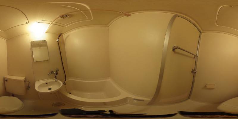 パノラマ画像バスルーム