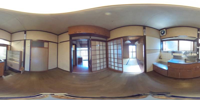 パノラマ画像キッチン