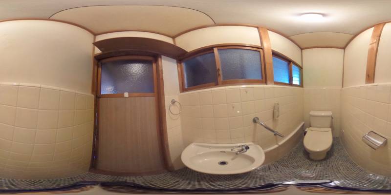 パノラマ画像トイレ