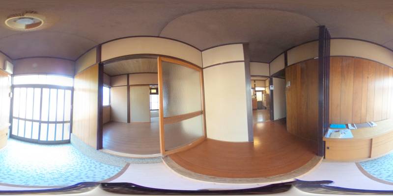 パノラマ画像玄関