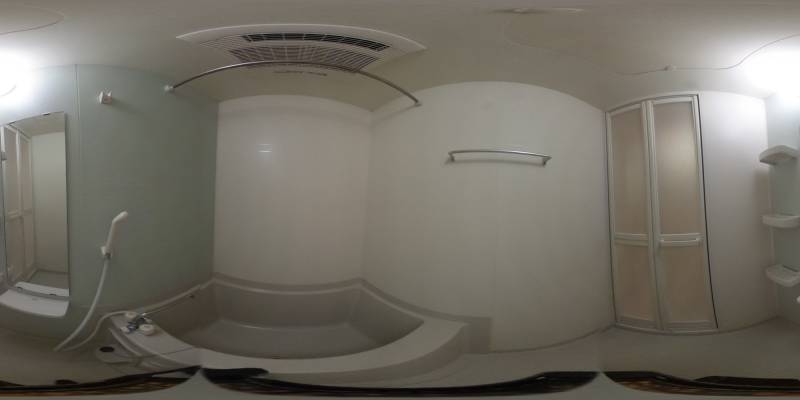 パノラマ画像バスルーム