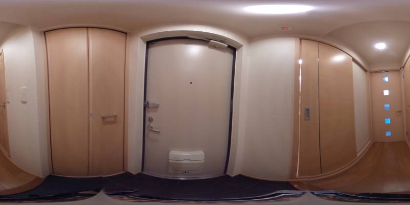 パノラマ画像玄関