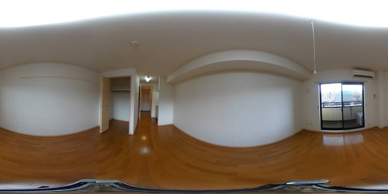 パノラマ画像洋室