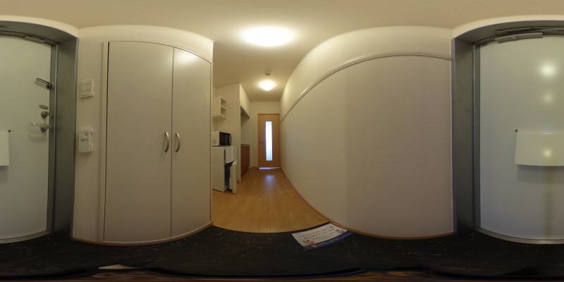 パノラマ画像玄関