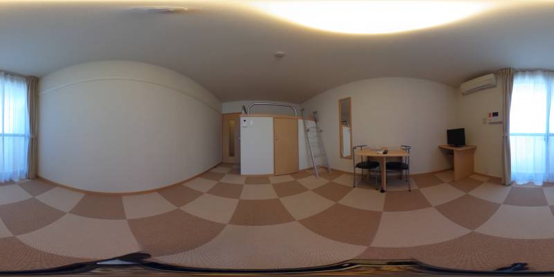 パノラマ画像洋室