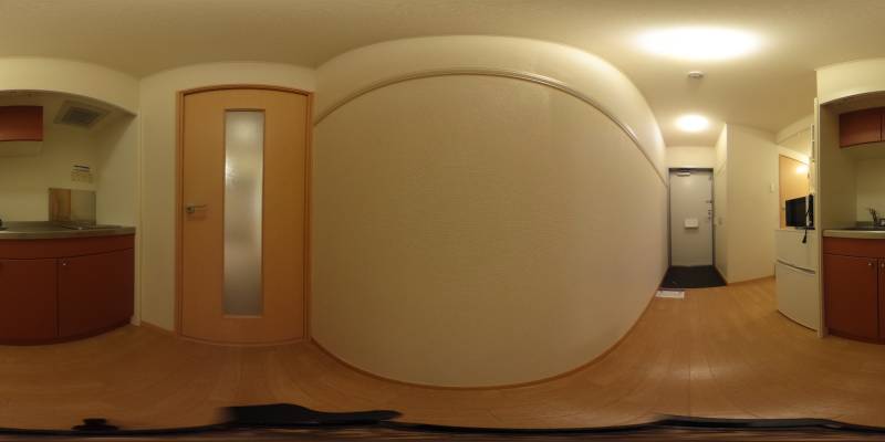 パノラマ画像キッチン