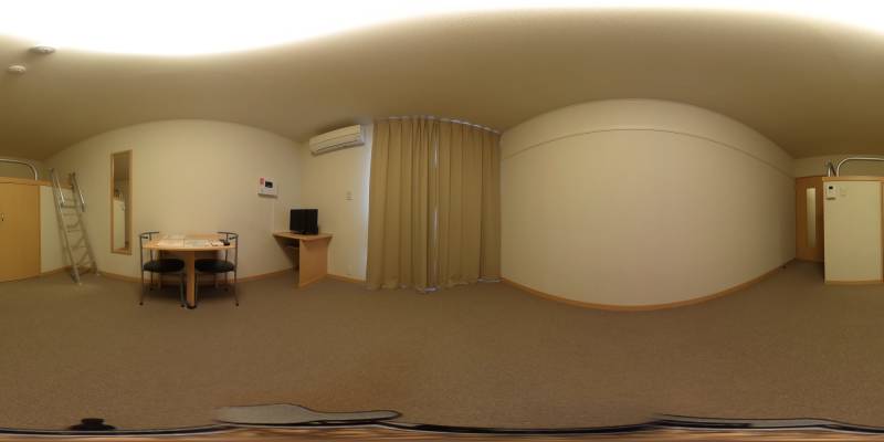 パノラマ画像洋室