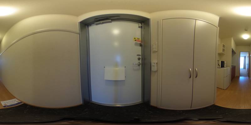 パノラマ画像玄関