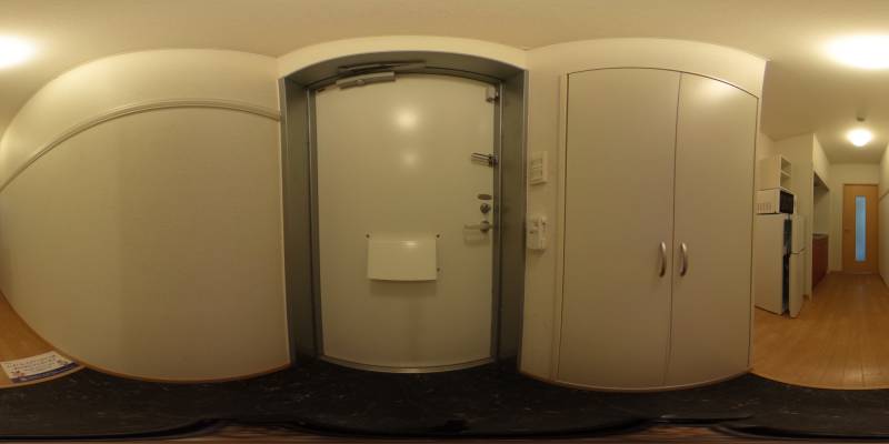 パノラマ画像玄関