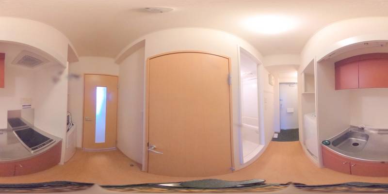 パノラマ画像キッチン