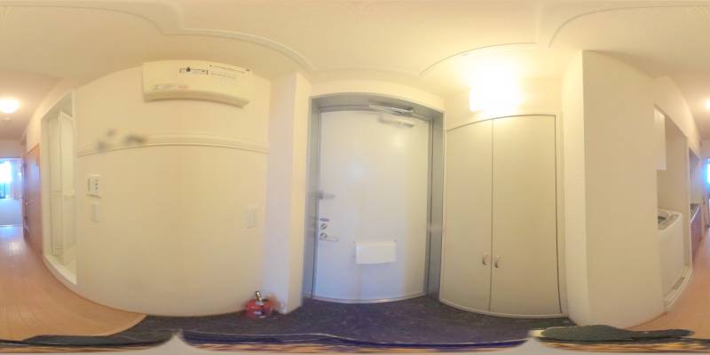 パノラマ画像玄関