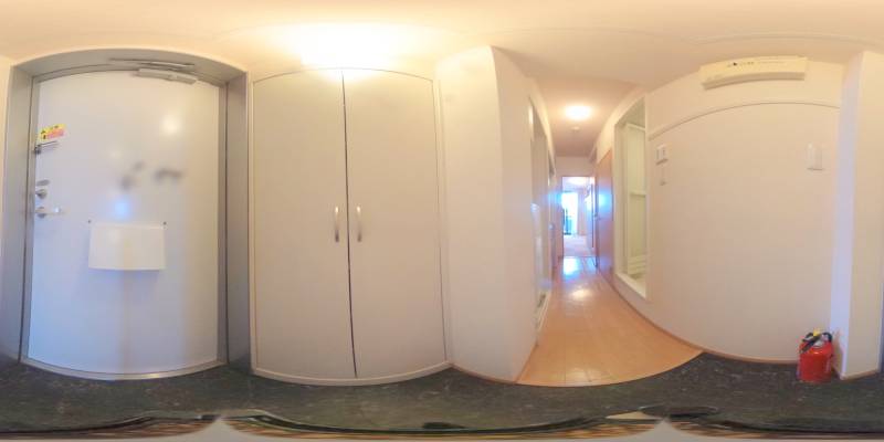 パノラマ画像玄関