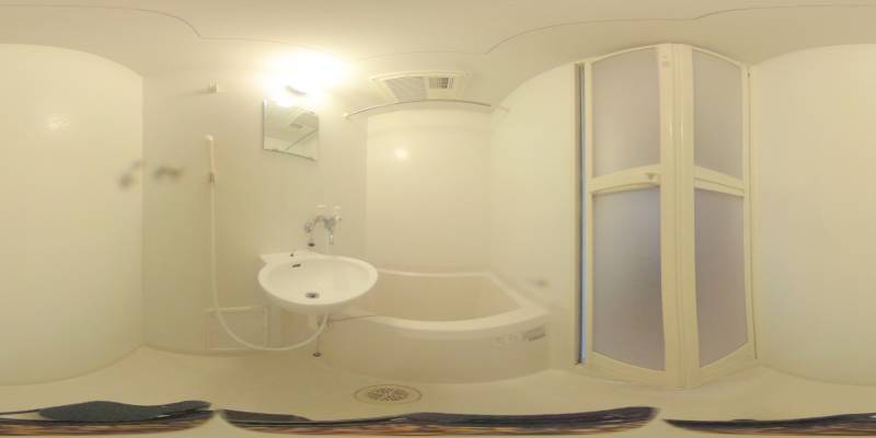 パノラマ画像バスルーム