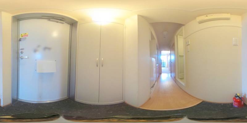 パノラマ画像玄関