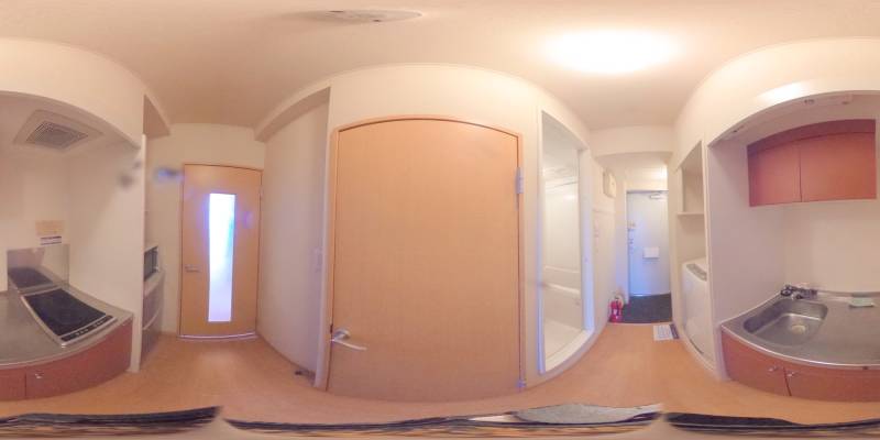 パノラマ画像キッチン