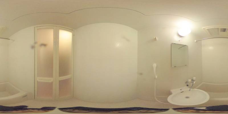 パノラマ画像バスルーム