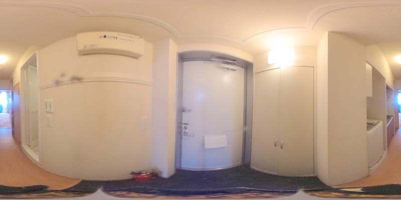 パノラマ画像玄関