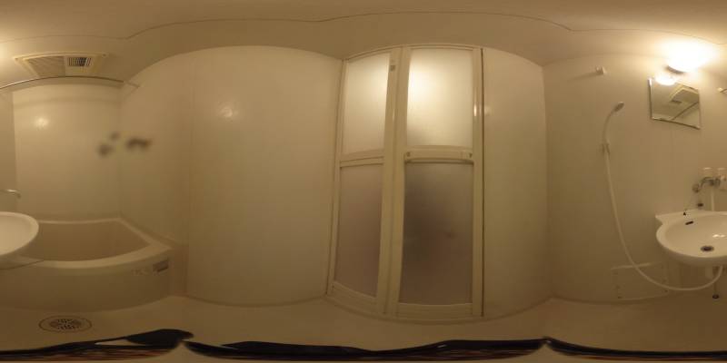 パノラマ画像バスルーム