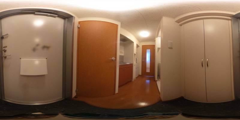 パノラマ画像玄関