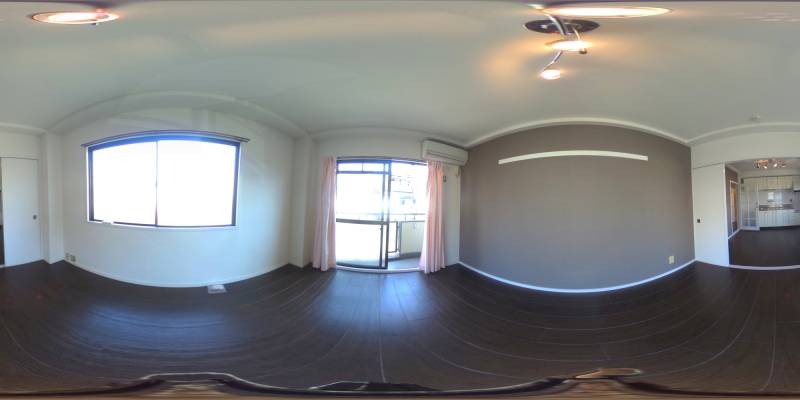 パノラマ画像洋室