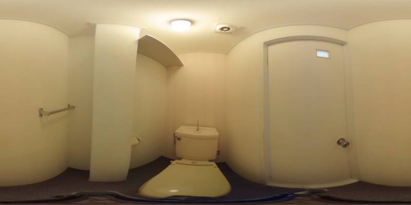 パノラマ画像トイレ