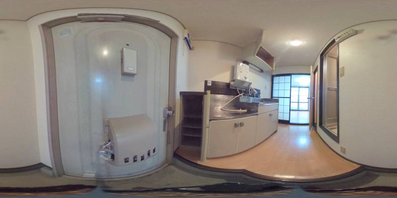 パノラマ画像玄関