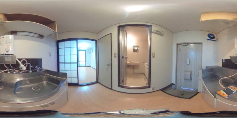 パノラマ画像キッチン