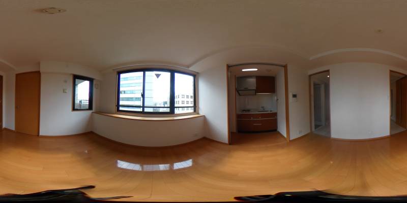 パノラマ画像リビング