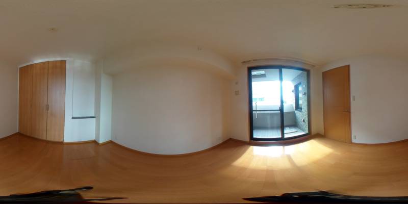 パノラマ画像洋室