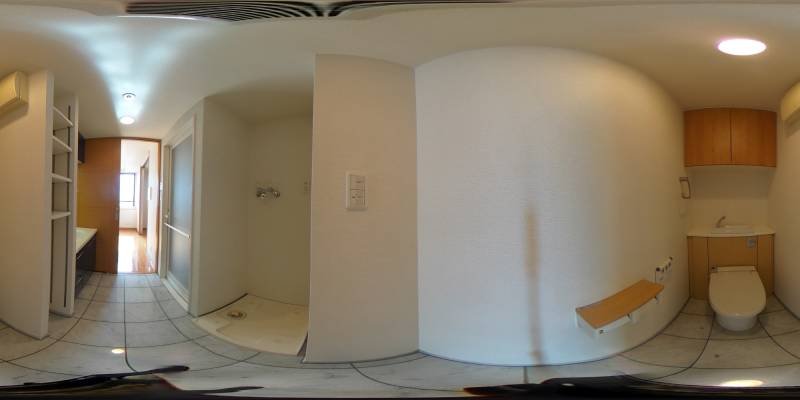 パノラマ画像トイレ