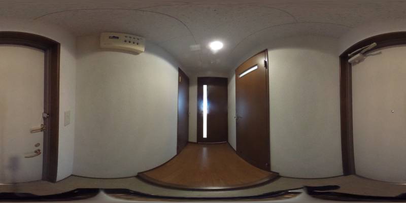 パノラマ画像玄関