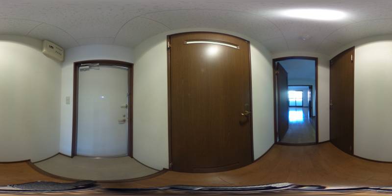 パノラマ画像玄関