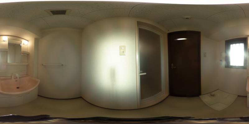 パノラマ画像洗面所