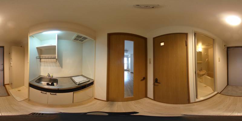 パノラマ画像リビング