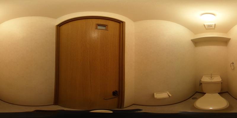 パノラマ画像トイレ