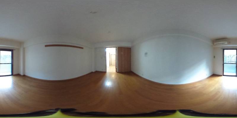 パノラマ画像洋室