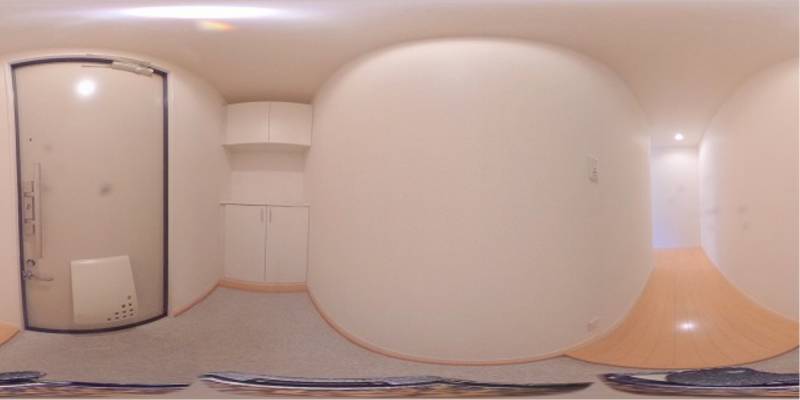 パノラマ画像玄関