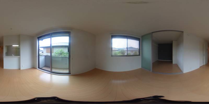 パノラマ画像リビング