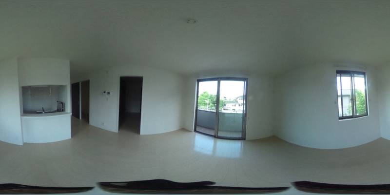 パノラマ画像洋室