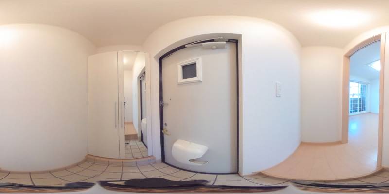 パノラマ画像玄関