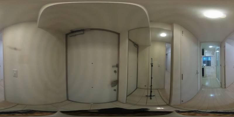 パノラマ画像玄関