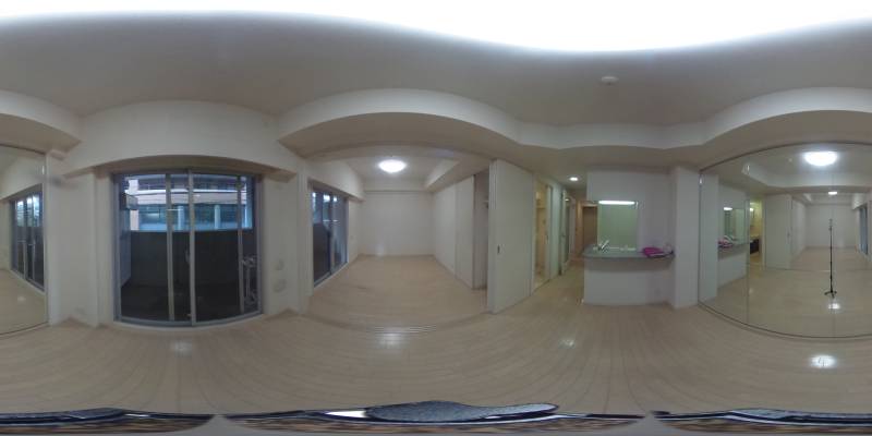 パノラマ画像リビング