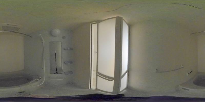 パノラマ画像バスルーム