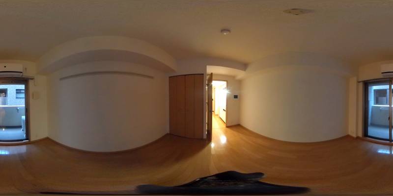 パノラマ画像洋室