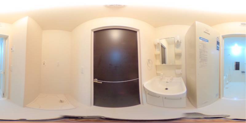 パノラマ画像洗面所