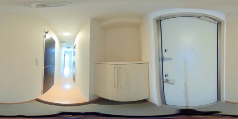 パノラマ画像玄関