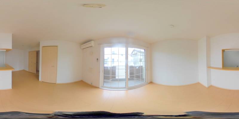 パノラマ画像リビング