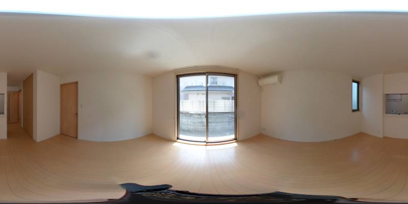 パノラマ画像リビング