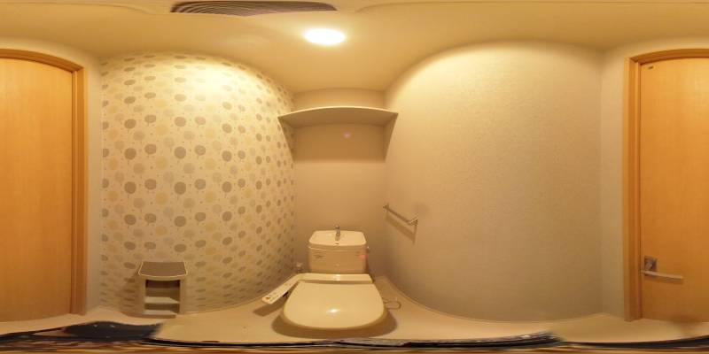 パノラマ画像トイレ